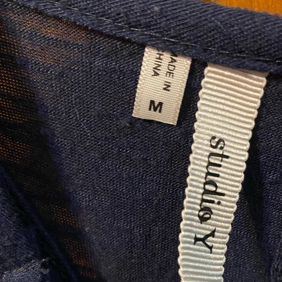 Studio Y beaded tank blue M - Picture 5 of 15